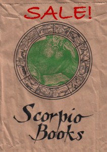 Scorpio Books Sale