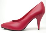 Red High-Heel Pumps